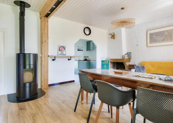 בית נופש Maison Avec Jardin Pour 4 - 800m De La